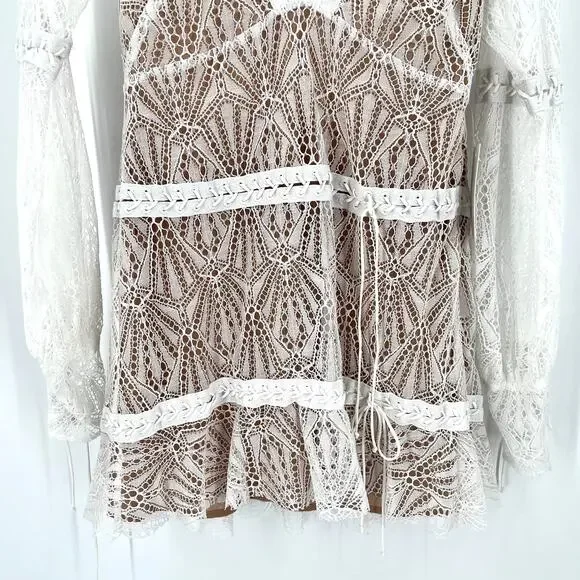 For Love & Lemons Bright Lights Long Sleeve Lace Mini Dress is available for  purchase on au PAY Market - Imported Goods Online Store Co.Ltd. | au PAY  Market - Online Shopping Site